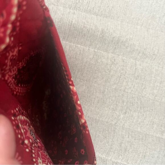 Vera Bradley Bandana Paisley Messenger Crossbody Bag - Picture 5 of 5